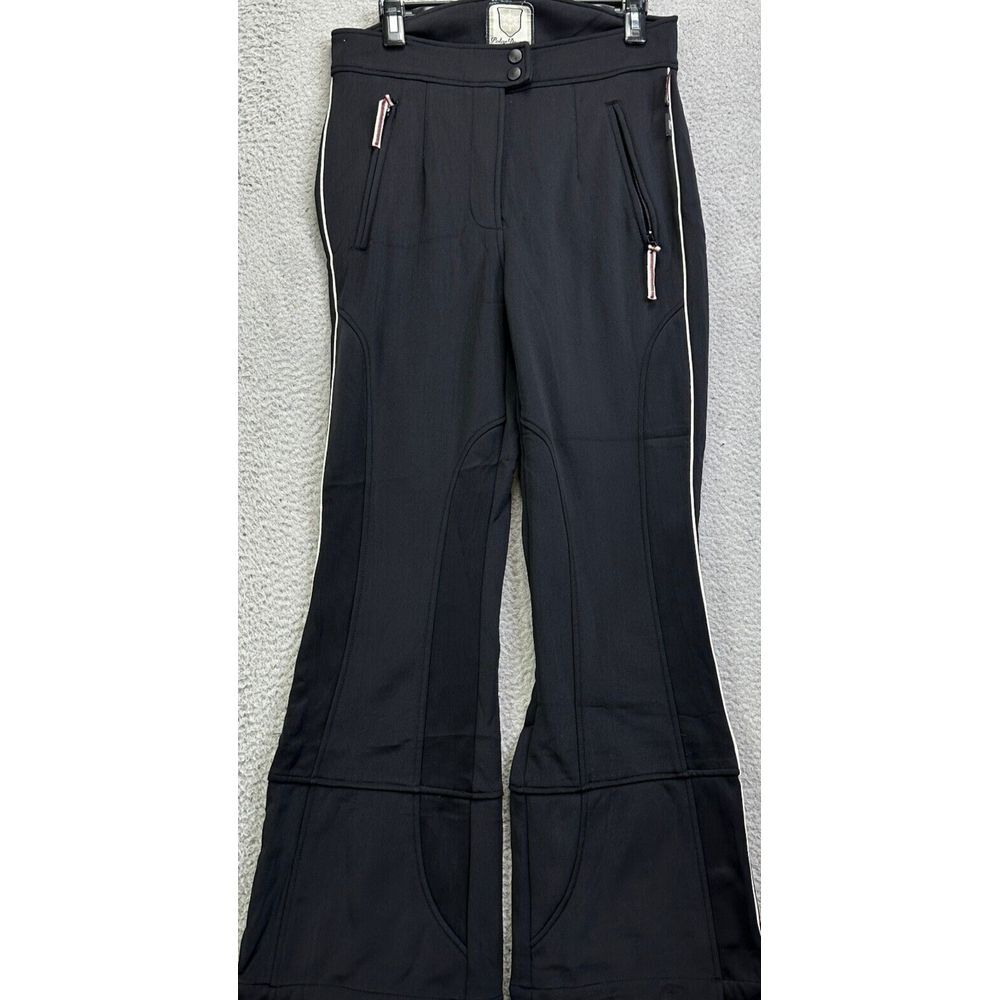 Polar Dream Pants Womens 10-12 Black Ski Nylon Blend Stretch‎ Wide Leg Outdoor